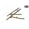 rear subframe KTM 125 MX 1991-1992 New old stock 50203002700