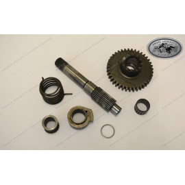 Kickstart Shaft 17mm KTM 350/390 1980-1982, 420 1979-1984, 495 1981-1984 used, very good condition 56033021100