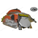 Plastic Kit Acerbis for KTM 125/150/250 SX and 250/350/450 SX-F Models 2012 orange white