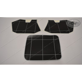 Startnummernaufkleber Set schwarz KTM MX Modelle 1984