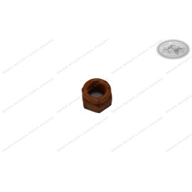 Exhaust nut M6 Copper 51010086000