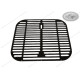 Grille for Front Number Plate Acerbis GP in Aluminium Black, new production