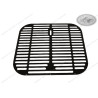 Grille for Front Number Plate Acerbis GP in Aluminium Black, new production