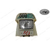 Acerbis Trophy Lichtmaske KTM 500 LC4  600 LC4  1990-1992 weiss gebraucht, Scheinwerferglas fehlt
