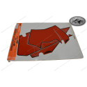 Startnummernaufkleberset rot KTM EXC 2008-2011 7800808800038