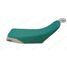 Sitzbank KTM 500/540 MX 1992 2-Takt Modelle Original Neuteil, ein kleiner Riss, siehe Foto