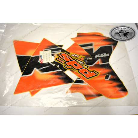 Spoilerdekor KTM 125/200/250/300/380 Modell 1998 Neu original 50308090000