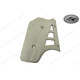 Radiator Spoiler Used Left white KTM 500/600 LC4 1987-1992 Original, various scratches, please see pics