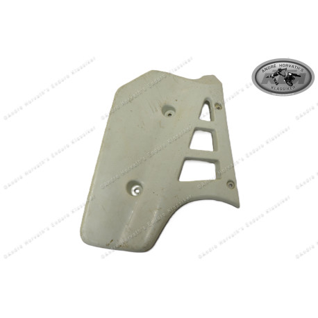 Kühlerspoiler links weiss KTM 500 LC4/600 LC4 1987-1992 gebraucht, Original, mehrere Kratzer, siehe Foto