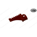 Fussraster rechts KTM 250/300 1990-1992 rot 54603140000