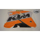 Spoilerdekor KTM 125/200/250/300/380/400/520 Modell 2000 Reproduktion
