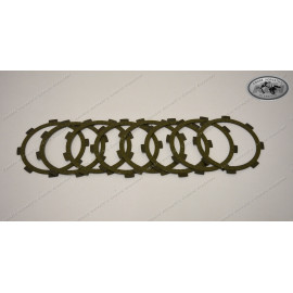 Kupplungsbelaglamellensatz organisch KTM 125 GS/MX/SX Modelle 1984-1996 Motortypen 501 und 50284-96