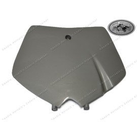 Front Number Plate KTM SX silver 1998-2002. Fits also all models 1993-1997