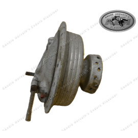 Front hub incl Brake Anchor plate KTM GS Models 1979-1981 used in good condition II