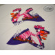 Spoiler Sticker Kit KTM 350/400/600/620 LC4 Six Days Model 1993, includes all decals on the picture