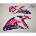 Spoiler Sticker Kit KTM 250/300 Six Days Model 1993 2-stroke models, includes all decals on the picture