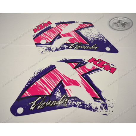 Spoiler Dekorsatz KTM 250/300 EXC Six Days Sondermodell 1993 Zweitakt Modelle