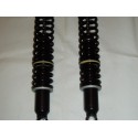Bilstein Twinshock set with progressive double spring, black, spring 5-time adjustable, length 340mm