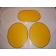 set number plate decals for KTM GS models 1979-1981, reproduction of the originals