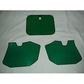 Number Plate Decal Kit green