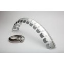 Aluminium Pipe Guard Silver