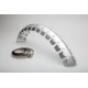André Horvath's - enduroklassiker.at - Spare Parts through 1996 - Aluminium Pipe Guard Silver