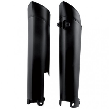 André Horvath's - enduroklassiker.at - Plastics and Bodywork - Fork Guard Kit black 1999-2007