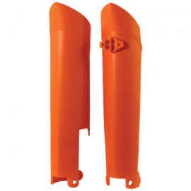 André Horvath's - enduroklassiker.at - Plastics and Bodywork - Fork Guard Kit orange 1999-2007