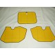 Number Plate decal kit yellow