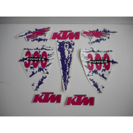 Sticker Kit KTM 300 EXC 1993-95
