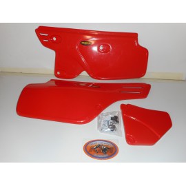 side panel kit for Honda XR 600 1986-87 flash red