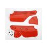 Seitendeckelsatz Flash Red für Honda XR 600 R 1986-1987, XR 250 R 1986-1995 und XR 350 R 1985