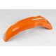 André Horvath's - enduroklassiker.at - Verschiedene UFO Vintage Plastics - front fender UFO vintage 1983-89 orange