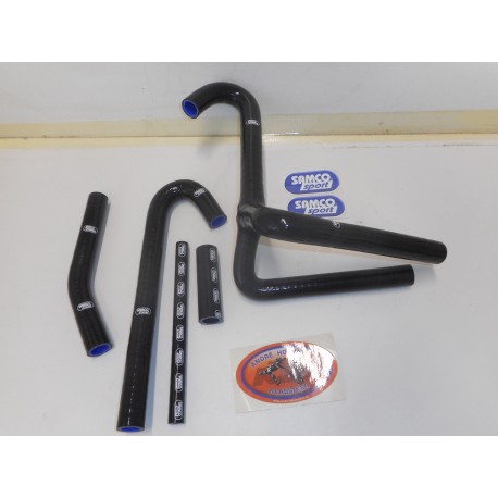 Radiator Hose Kit Samco Black Honda CR 500 89-01