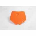 Front Number Plate orange KTM SX 1998-02