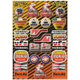 Tecnosel Vintage MX Sticker Kit