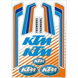 Tecnosel Vintage KTM Sticker Kit