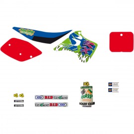 Decal Kit Tecnosel Kawasaki KX 125/250 1992-93 Jolly Totip