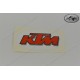 KTM sticker red