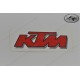 KTM sticker red