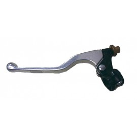 Clutch Lever Long Universal polished with Bracket