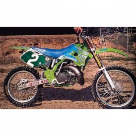 Sitzbankbezug Tecnosel Kawasaki KX 125/250 1996-97 Replica Team Kawasaki