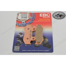 Brake Pads EBC Sinter for Honda XR 600/650 from 1985 onwards