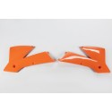 Kühlerspoilersatz orange KTM 125/250/300/380/400/520 2001-2004