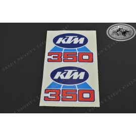 decal gas tank spoiler KTM 350 GS 1986