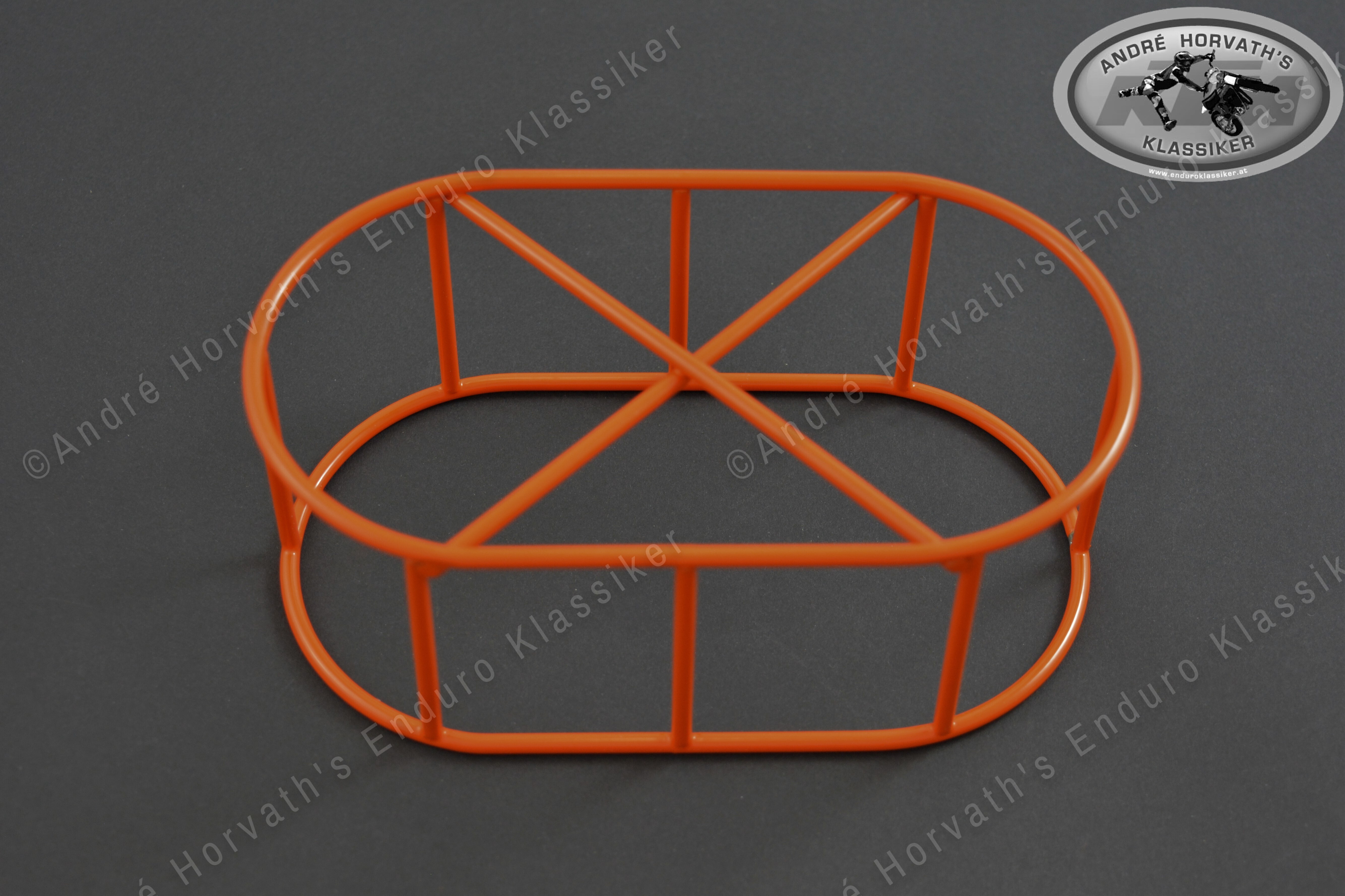Cage Filtre Ovale Pour KTM - Modèles Années 1971 à 1976 - Neuf D'origine - Fabriqué En Italie