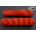 fork boots kit RED 38mm/300mm length