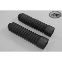 fork boot kit small black 32mm 250mm length