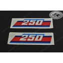 Radiator spoiler decals KTM 250 1986