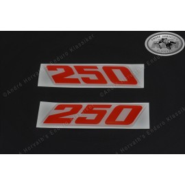 Decals KTM 125 Modelle 1988-1990 Pair